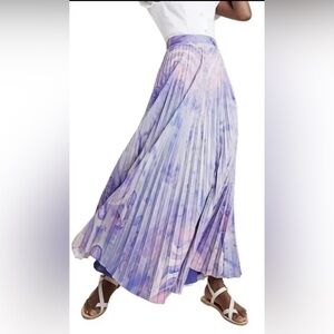 Purple and Pink Maxi Skirt